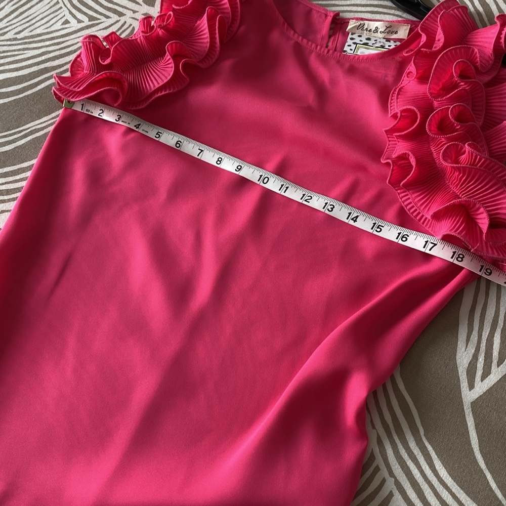 VINE & LOVE pink blouse 🌸 - Picture 5 of 6